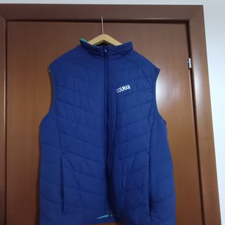 Chaleco Colmar Azul y Verde Talla M