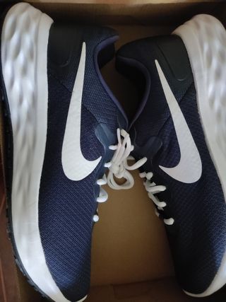 Zapatillas Nike Azul y Blanco