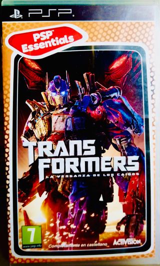 Juego PSP Transformers La Venganza de los Caídos