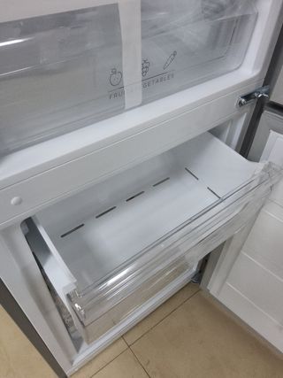 Frigorífico Nevir Inox NVR-C588603-IFDE