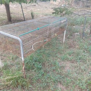 4 Jaulas para conejos, codornices o gallinas