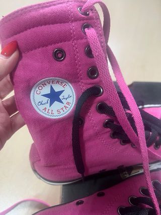 Converse All Star originali rosa Tg 36