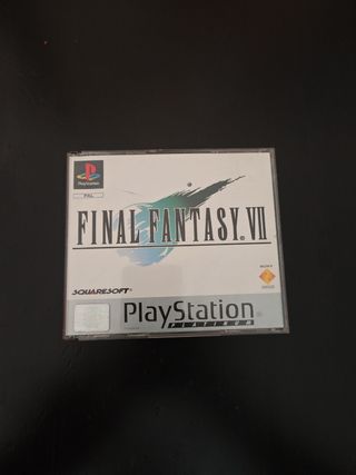 Final Fantasy VII PS1 Platinum