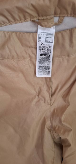 Pantalón de esquí mujer Decathlon Talla M 