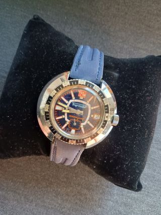 Reloj Thermidor SHOCK proof azul/plata
