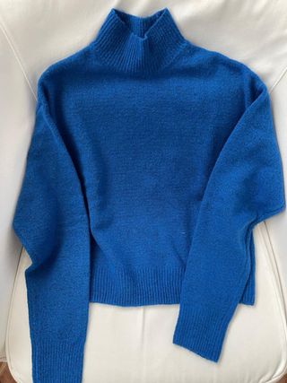 Jersey azul cuello alto Talla XS/S
