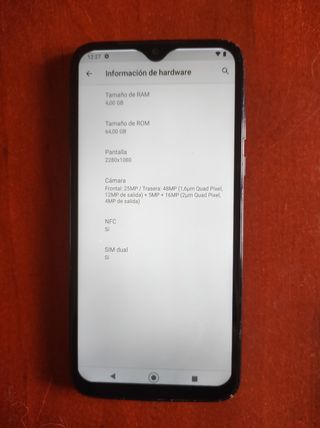 Motorola G8 Plus 64GB Nero