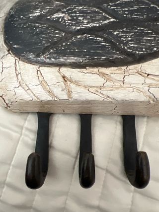 Perchero Ganso Madera y Metal