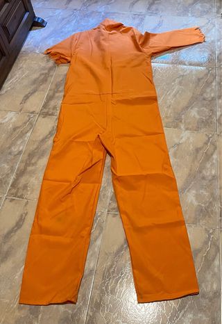 Disfraz Preso Naranja Talla Única