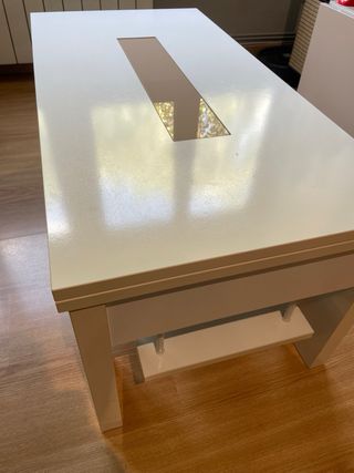 Mesa de salón elevable