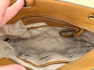 Bolso Michael Kors Blanco y Marrón - auténtico