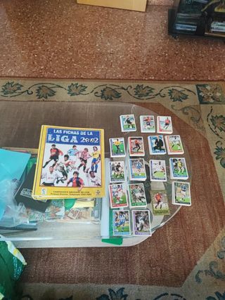 Álbum cromos Liga 2001/2002
