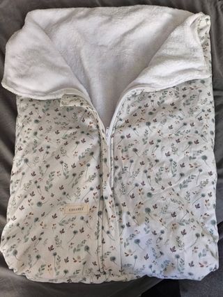 Saco capazo invierno floral