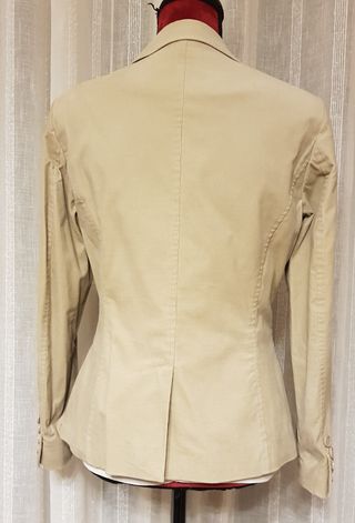 Blazer pana Caramelo beige