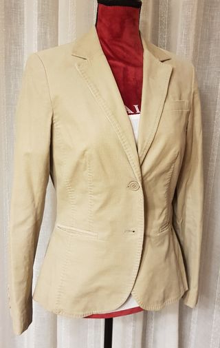Blazer pana Caramelo beige