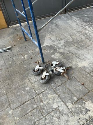 Ruedas para andamios