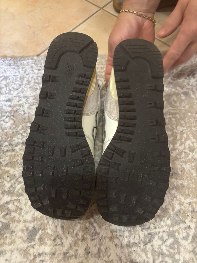 New Balance 574 Sneakers Beige/Bianco