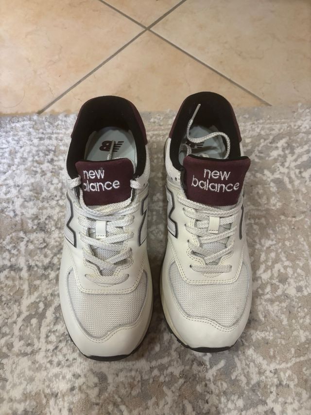 New Balance 574 Sneakers Beige/Bianco