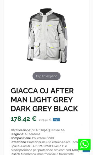 Chaqueta OJ After Adventure Touring