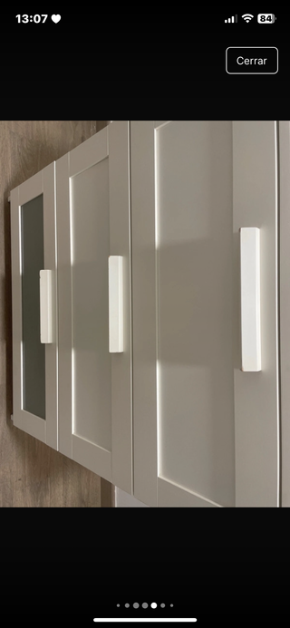 comoda cajones ikea blanca modelo BRIMNES