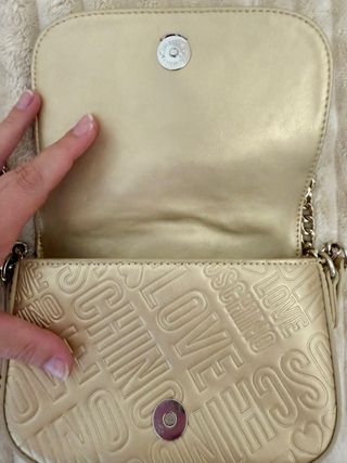 Bolso Love Moschino Corazón Cadena - auténtico