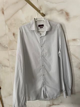 Camisa Zara Hombre Talla L Puntos
