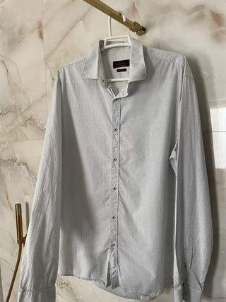 Camisa Zara Hombre Talla L Puntos