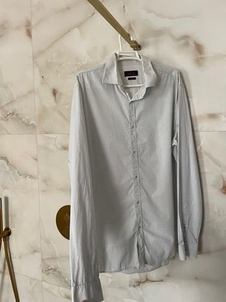 Camisa Zara Hombre Talla L Puntos