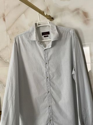 Camisa Zara Hombre Talla L Puntos