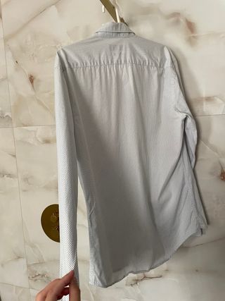 Camisa Zara Hombre Talla L Puntos