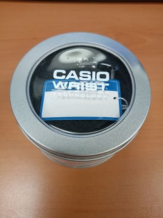 Reloj Casio Acero Inoxidable Negro