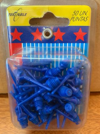 50 Puntas para Dardos Rojas