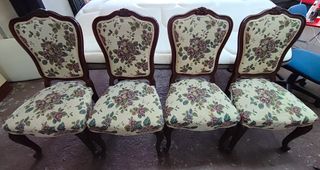 CUATRO SILLAS CLÁSICAS