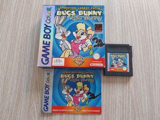 BUGS BUNNY Y LOLA BUNNY PAL NINTENDO GAMEBOY COLOR