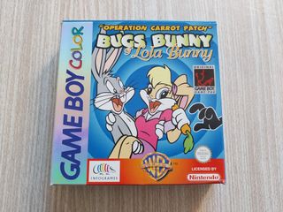 BUGS BUNNY Y LOLA BUNNY PAL NINTENDO GAMEBOY COLOR
