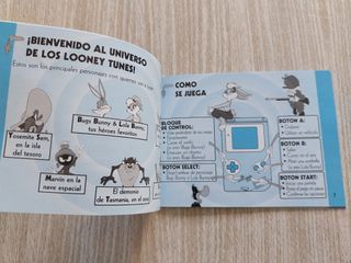 BUGS BUNNY Y LOLA BUNNY PAL NINTENDO GAMEBOY COLOR