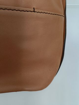 Bolso Escada Marrón , piel natural