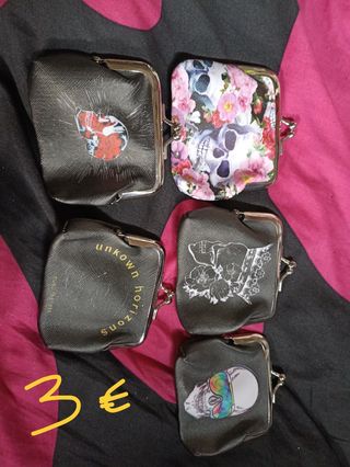 Monederos de piel