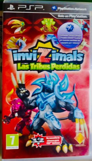 3 JUEGOS PSP Essentials Invizimals