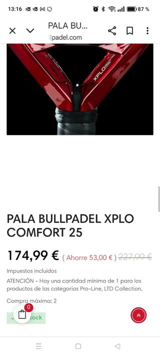 !2025! Bullpadel XPLO Comfort Martin Di Nenno