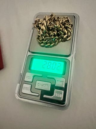 Cadena Oro 14k con Cierre Brillante