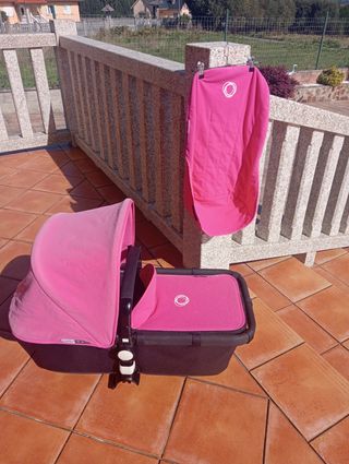 Capota, cubrepiés y funda Bugaboo Camaleón