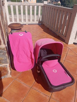 Capota, cubrepiés y funda Bugaboo Camaleón