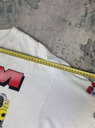 Camiseta serigrafía Vintage americano oversize