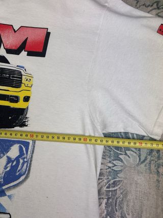 Camiseta serigrafía Vintage americano oversize