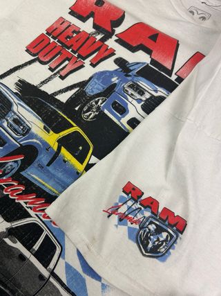 Camiseta serigrafía Vintage americano oversize