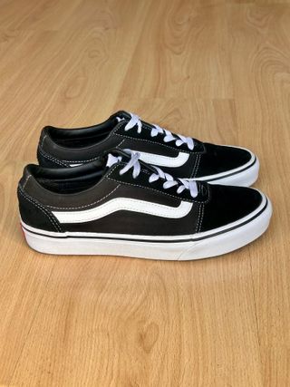 Zapatillas Vans 38, Ward ante negro