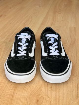 Zapatillas Vans 38, Ward ante negro