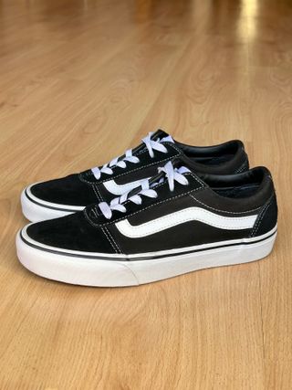 Zapatillas Vans 38, Ward ante negro
