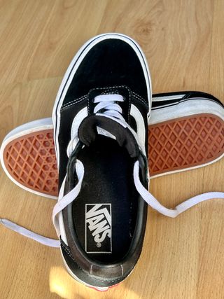 Zapatillas Vans 38, Ward ante negro